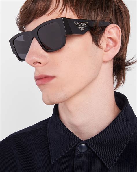 prada chocolate sunglasses|sunglasses Prada men's.